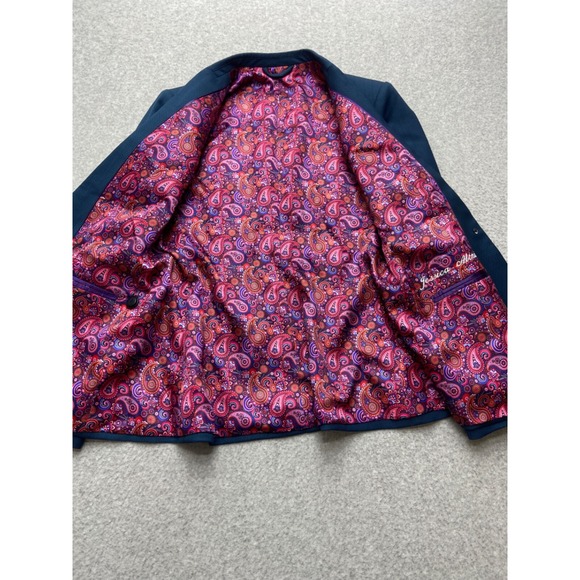 Jessica Altman Womens Blazer Gray Wool Blend Office Career Single Button‎ Lined - Picture 7 of 10